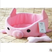 批发KOJLMA布绒小猪和小象窝L号狗窝猫窝床垫宠物窝泰迪博美