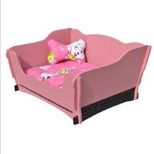 2012新款【梯盆床】狗窝|宠物窝|木质狗屋宠物床|狗床A02