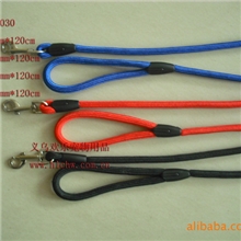 厂家直销宠物绳带宠物牵引带纯色斜纹牵引绳