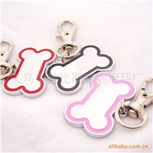 【批量供应】不锈钢骨头宠物狗狗吊牌，狗牌，身份牌