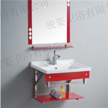 不锈钢支架盆，多颜色,红色洗面盆洗脸盆架子工程洗面盆