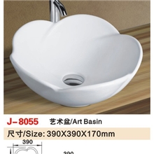 【9.4家装特惠】陶瓷工厂洗手盆陶瓷盆台上盆J-8055【图】