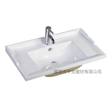 特优品质卫浴60cm800mm中边盆洗手盆台上盆浴室柜陶瓷盆