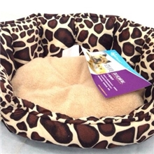 豹纹多边窝秋冬新款窝猫窝狗窝豹纹时尚窝