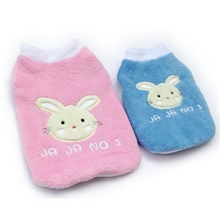 批发供应宠物衣服小兔衣棉衣狗衣服可爱小兔子装粉色蓝色柔软