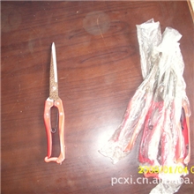 铁柄带弓长剪兔毛专用剪刀