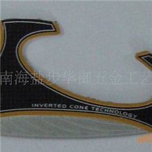 供应标牌、五金铭牌、高尔夫球头标牌、铜腐蚀上漆铭牌、铝标牌