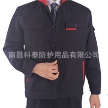 2013厂家定做制服工作服职业装涤棉CVC厂服可来样定做批发