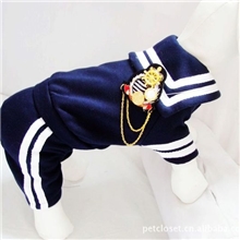 2012新款宠物服装，皇家海军勋章服，情侣装男装