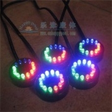 盆景园艺小灯假山流水小灯水族潜水灯12LED灯工艺品流水灯