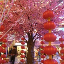 供应新春桃花树，可拆卸、方便运输安装