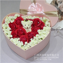 粉色系列礼盒（中）仿真花昇达兄弟花业娟花简约现代风格