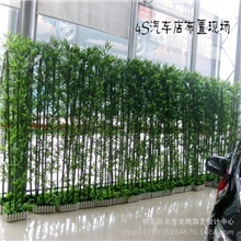 厂家直销仿真植物装饰假竹子竹叶批发现货实拍加密仿真竹子