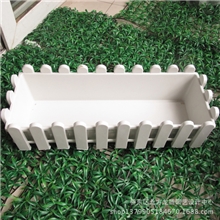 大量批发栅栏盒塑料栅栏盒园林装饰塑料花盒45厘米专用盒