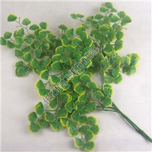 仿真小银杏叶树枝,仿真花藤,仿真叶藤,仿真植物,仿真花,绢花