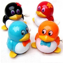 发条企鹅宝宝上链走路QQ企鹅可爱婴幼儿玩具
