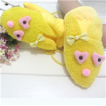 2013韩版秋冬新款毛绒兔子JR003女款包指卡通保暖手套