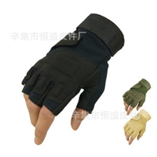 厂家直销黑鹰战术手套户外健身运动半指全指手套批发