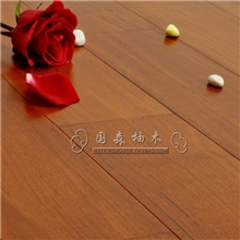 环保油漆地暖地板厂家批发缅甸柚木天然实木910*125*18