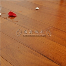 实木地板厂家环保油漆典雅家居缅甸柚木地板860*123*18