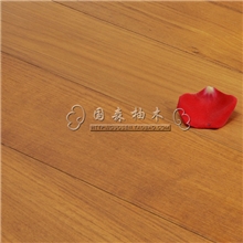 缅甸柚木天然环保实木木蜡油地板时尚铺装360*125*18