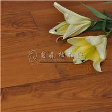 环保油漆天然缅甸柚木实木地暖地板厂家批发610*125*18