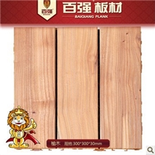 【企业集采】百强牌榆木花园创意浴室阳台户外防腐木快拼花地板