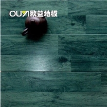 【企业集采】出口欧美厂家直销8mm强化复合地板三拼绿色LV001
