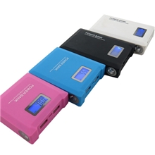 厂家直销数字液晶显示移动电源套料充电宝磨砂手感外壳方案