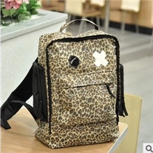 新款特价XO背包旅行包豹纹双肩包男女包书包中小学生包包袋