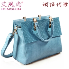 女包简佰格2013新款欧美复古大牌范翻毛皮手提斜跨单肩包包