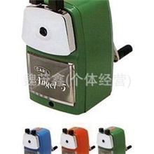 日本咖路CARL咖路A-5削笔刀金属壳咖路手摇削笔刀转笔刀