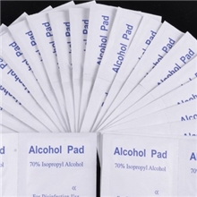 高品质医用酒精片/伤口酒精消毒片/出口酒精消毒棉片急救箱急救包