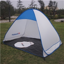 厂家设计生产钢丝型可折叠沙滩帐篷弹跳遮阳帐来样定制