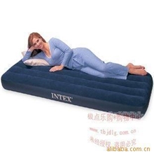 INTEX68950充气床垫条纹单人气垫床充气床