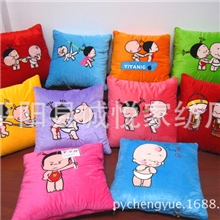 供应抱枕抱枕被卡通抱枕被抱枕被全棉靠垫被