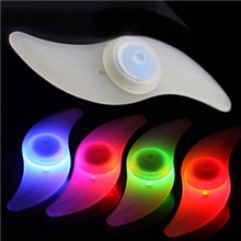 完美炫彩辐条灯！硅胶辐条灯，钢丝灯，风火轮，警示灯三色光！