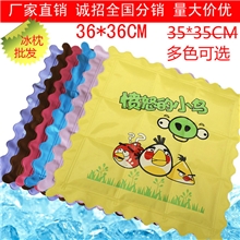 夏季韩版卡通冰晶冰垫汽车坐垫多功能冰垫义乌pvc清凉冰垫批发