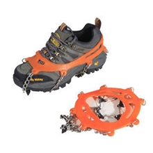 冬季户外携式冰爪防滑鞋套越南进口橡胶制成男女通用均码