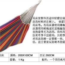 户外加厚帆布宿舍单人吊床野营休闲室内儿童秋千假日旅游