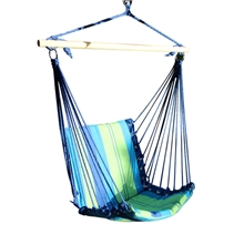 厂家直销彩色条纹帆布吊椅吊床厂家秋千椅吊椅批发休闲吊椅