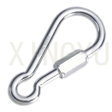 现货供应弹簧扣连接环d型铝连接环旋转连接环