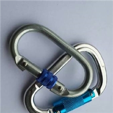 批发供应拉力登山扣价格钢圆船形拉力登山扣4号拉力登山扣