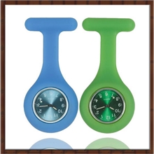 厂家低价促销颜色丰富欧美畅销款式硅胶护士表环保硅胶护士表