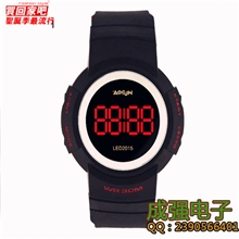 情侣系列LED液湿显示屏国际CE环保标准义乌市品牌手表工厂