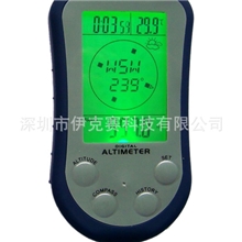 新款高度计气压表海拔仪温度计指南针多功能户外登山钓鱼用