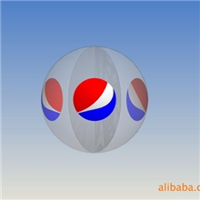 饰景充气球沙滩球材质：PVC造型新颖欢迎订购