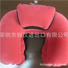 【生产外销】充气海滩枕，充气收音机枕头，充气植绒枕(图)