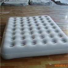 供应PVC充气床垫，植绒床垫