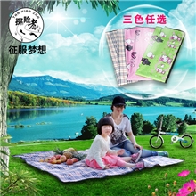 厂家直销多花色200*150印花牛津布野餐垫防潮垫野营垫野餐毯